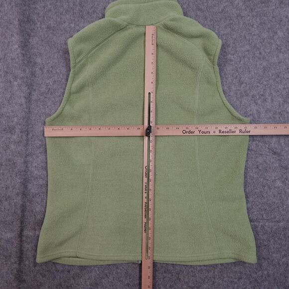 Patagonia Vest Mens M/L? Synchilla Fleece Full Zip Green - Picture 4 of 7